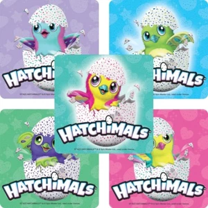 Pegatinas Hatchimals x 5 - Draggles and Pengualas Hatchlings Fiesta Pegatinas Lolly - Imagen 1 de 6