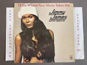 JIMMY JAMES AND THE VAGABONDS I'LL GO WHERE YOUR MUSIC TAKES ME LP FUNK DISCO - Imagen 1 de 4