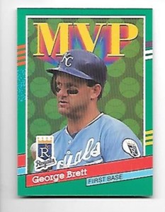 GEORGE BRETT  1991 DONRUSS #396 KANSAS CITY ROYALS 