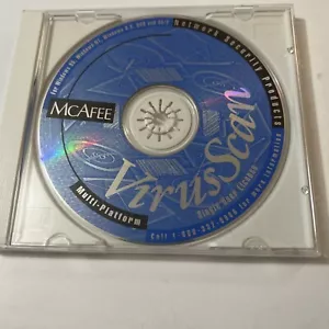 McAfee Virus Scan for Windows 95/98 Vintage Software CD-ROM Disc Only - Picture 1 of 1