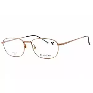 Calvin Klein Men's Eyeglasses Amber Gold Titanium Full Rim Frame CK23112T 781 - Picture 1 of 2