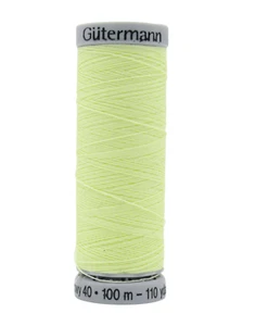Gutermann Glowy 40 Machine Embroidery thread - Glow in Dark - 7 shades 709808 - Picture 1 of 14