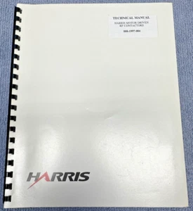Harris Styczniki RF napędzane silnikiem Instrukcja techniczna...888-1997-004 - Zdjęcie 1 z 2