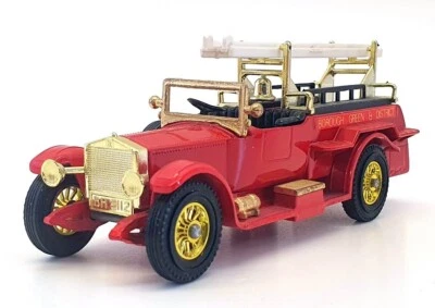 Matchbox Models Of Yesteryear Y-6 - 1920 Rolls Royce Fire Engine - Red - Image 1 of 4