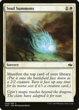 FOIL Soul Summons | MtG Magic Fate Reforged | English | Near Mint
