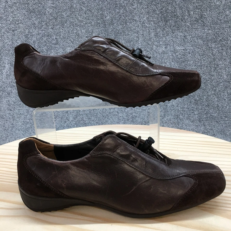 Zapatos Paul Green para mujer 7,5 EE. UU. 5 Reino Unido Oxford marrón cordón cómodo sin usar, en caja, punta baja Foto 1 de 4