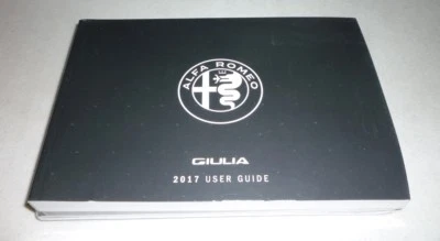 2017年阿尔法罗密欧朱利亚用户指南所有者手册套装17全新 — 第 1/2 张图片