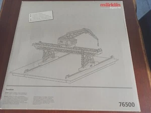 MÄRKLIN 76500 HO PORTALKRAN, UNBENUTZT,WIE NEU, VERPACKUNG WEIST LAGERSPUREN AUF - Bild 1 von 14