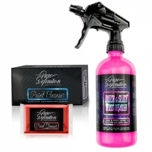 Heavy Grade Clay Bar Kit Car Detailing Lube Detailer Claybar 50g Pure Definition - Picture 1 of 11
