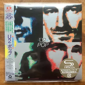 LAST JAPAN ONLY MINI LP SHM-CD WITH BONUS TRACK! U2 POP 2017 REISSUE UICI-9063 - Bild 1 von 3