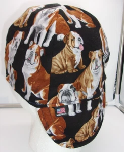 Bull Dogs Cust Made Construction, Welder, Pipe Fitter, Biker Hat - Picture 1 of 3