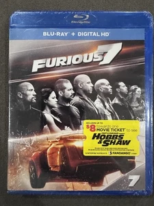 Furious 7 Blu-ray Vin Diesel NEW - Picture 1 of 2