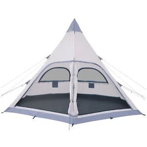 Skandika Tipi Hetta 460 Protect Zelt für 6 Personen 3 m Stehhöhe beige B-Ware - Bild 1 von 9