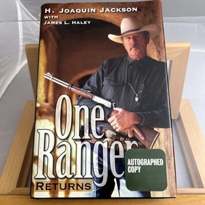 One Ranger Returns By H. Joaquin Jackson 1st 2008 Texas Signed - Picture 1 of 4