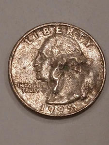1995p Quarter Dollar Error - Picture 1 of 4