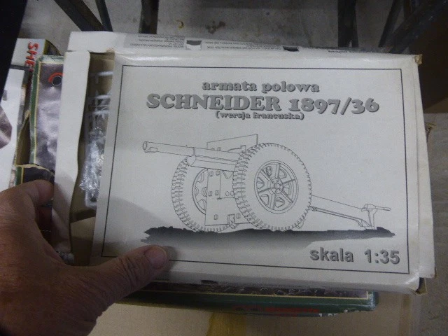 maquettes , 1/35  , Skala , Schneider 1897/36 - Photo 1/1