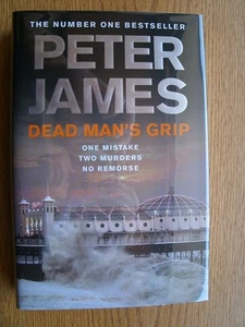 Peter James Dead Man's Grip 1st ed HC UK SIGNED New - Picture 1 of 4