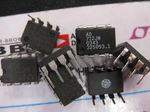 1x AD712JN Precision Bajo Costo Alta Velocidad BiFET Doble Op Amplificador AD712 - Imagen 1 de 1