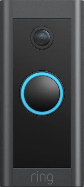Ring Video Doorbell Wired - Schwarz
