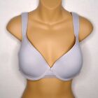 Lucky Brand Bra Size 38D Underwire Lined T Shirt Gray Comfort Shoulder Straps