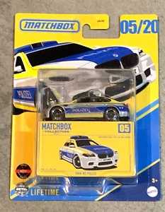 BMW M5 Police #5 * 2025 Matchbox Collectors Series Case A - Picture 1 of 1