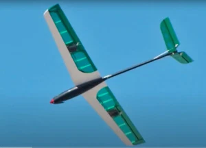 5 CH PnP 1.2M "SPEEDO ELECTRIC" Sports RC Glider (Just Add Rx ) with Green Wings - Picture 1 of 5
