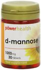 Power Health D Mannose 1000mg - 30 tablets-6 Pack