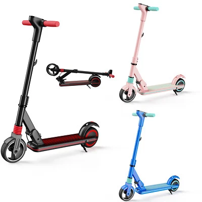 SIMATE Elektro Scooter Für Kinder Alter 8-14 Klappbar Elektroroller 14km/h Kinderroller