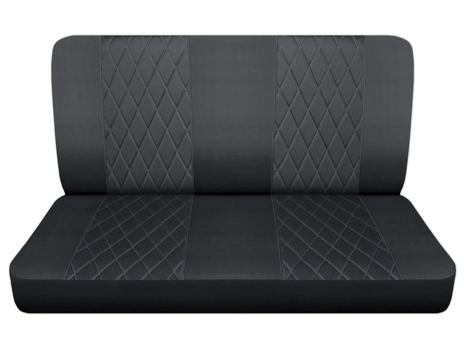 Fits 1956 Oldsmobile 88 4door sedan Front bench seat covers charcoal - Image 1 of 1