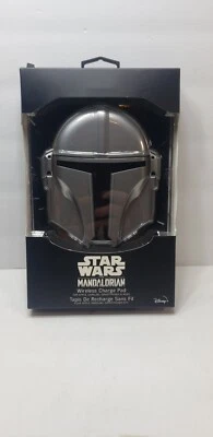 Almofada de carregamento sem fio Disney Star Wars The Mandalorian Light Up Apple Samsung - Imagem 1 de 4