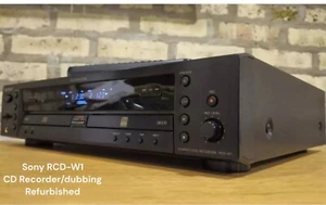 Sony RCD-W1 Dual CD Recorder w/remote ,,serviced,, Fully Functional Bonus!! - Picture 1 of 10