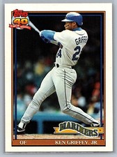 1991 Topps - #790 Ken Griffey Jr. HOF NM-MT *TEXCARDS*