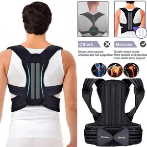 Adjustable Posture Corrector Corset Brace Back Support Shoulder Straightener - Picture 1 of 11