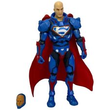 DC Multiverse Collect N Connect Lex Luthor Superman Figure Complete Mattel CNC