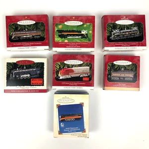 Locomotora de vapor X7 de colección Hallmark Keepsake Ornaments trenes LIONEL 1996-2003 NUEVA EN CAJA - Imagen 1 de 23
