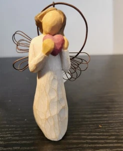 Vintage Willow Tree Angel Of The Heart Figurine Susan Lordi 2000 New Old Stock - Picture 1 of 9