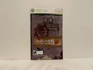 Gears of War Xbox 360 MANUAL ONLY Authentic Original - Picture 1 of 1