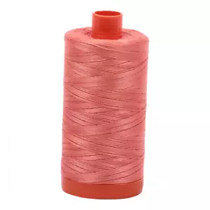 AURIFIL QUILT THREAD - 50 WT - 1422 yds #6729 Tangerine Dream - Picture 1 of 1