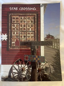 The Buggy Barn Quilt Book Star Crossing 8 DESIGNS Folk Americana w/ Cutouts USED - Picture 1 of 6