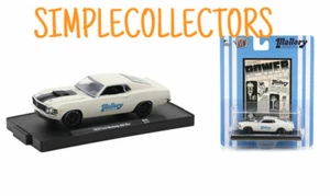 Máquinas M2 conductores automáticos 75 - 1970 Ford Mustang 428 SCJ (blanco) escala 1:64 - Imagen 1 de 2