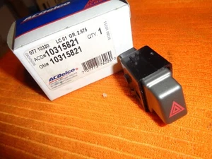 GM 10315821 2004 2005 06 07 2008 2009 CADILLAC XLR HAZARD WARNING SWITCH NOS NEW - Picture 1 of 5