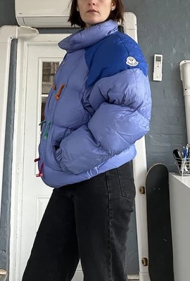 Moncler 80-х винтажный вниз пуховик куртка размер 2 - Изображение 1 из 4