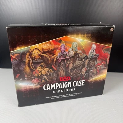 Dungeons & Dragons Campaña Estuche Criaturas Caja de Almacenamiento Set Fichas 2022 Foto 1 de 4