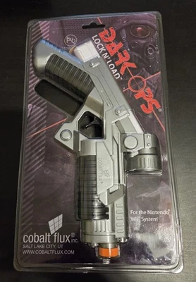 🔥 NOVO Dark Ops Lock N Load Light Gun Zapper Nintendo Wii CFWG1 Cobalt Flux 2008 - Imagem 1 de 2