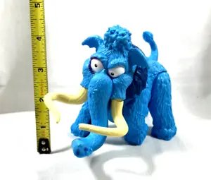 ZURU SMASHERS DINO ICE AGE FROZEN MAMMOTH BLUE WITH TUSKS - Picture 1 of 7