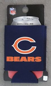 Chicago Bears Koozie Licensed Can Koozie NFL Football League Cooler Fan Coolie