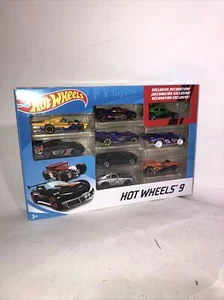 Mattel Hot Wheels 9 Car Gift Pack Set New Sealed - Picture 1 of 5