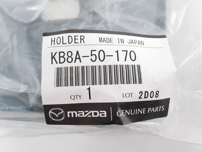 Soporte de matrícula delantero genuino OEM Mazda KB8A-50-170 2017-2021 CX-5 Foto 1 de 3