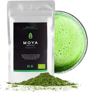 Moya Matcha Japanischer Tee Pulver Grün 100g Bio Traditional Zeremonie aus Japan - Bild 1 von 16