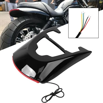 Rear Fender & Red Turn Brake Led For Harley V-Rod VRSC VRSCAW VRSCD VRSCAW 02-17 Foto 1 de 4